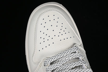 Nike Air Jordan 1 Low Supreme White Sneakers