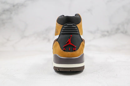 Nike Air Jordan Legacy 312 Rookie Of The Year White Brown Multicolor Sneakers