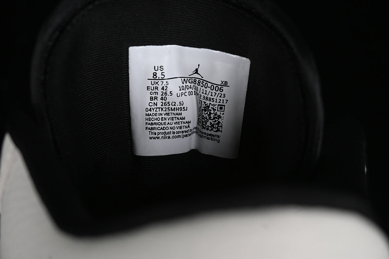 Nike Air Jordan 1 Low Louis Vuitton Black White Sneakers