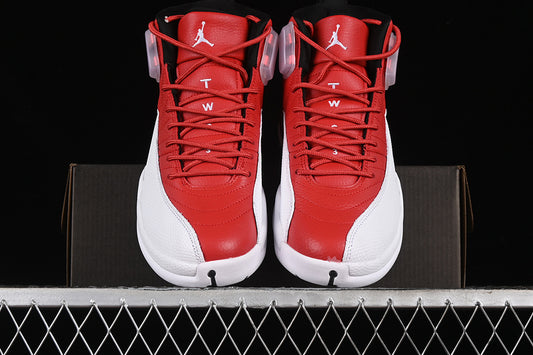 Nike Air Jordan 12 Gym Red White Sneakers