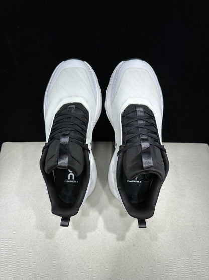 On Running Cloudnova X Comfortable Anti-Slip Running Shoes Black/Ivory White