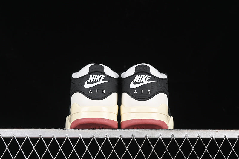 Nike Air Jordan 4 Remastered Black Canyon Rust Coconut Milk White Sneakers