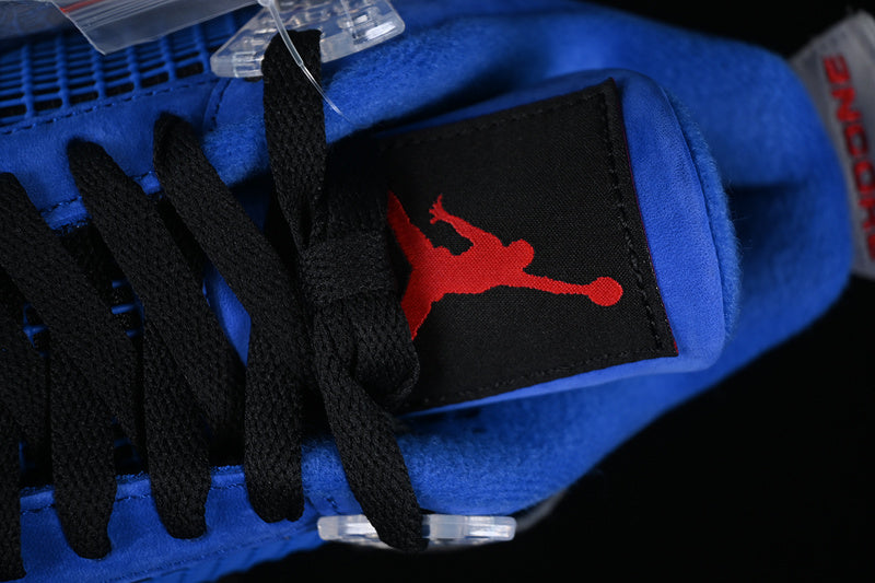 Nike Air Jordan 4 Retro Eminem Encore Black Blue Sneakers