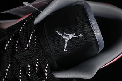 Nike Air Jordan 1 Low Pink Black Sneakers