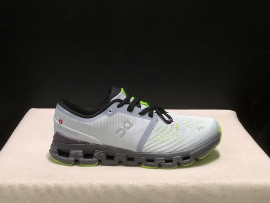 On Running Cloud X4 Comfortable Running Shoes Gray/Green