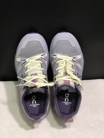On Running Cloudsurfer Trail Waterproof Comfortable And Breathable Running Shoes Seedling/Lilac