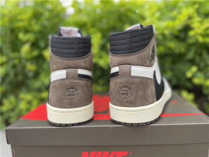 Nike Air Jordan 1 Retro Travis Scott White/Dark Mocha Sneakers