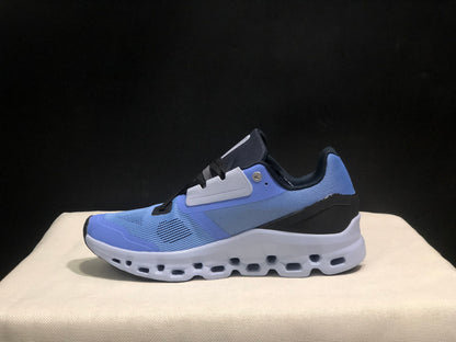 On Running Cloudstratus Breathable Support Blue Running Shoes