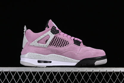 Nike Air Jordan 4 Retro Rose Red Neutral Grey Sneakers
