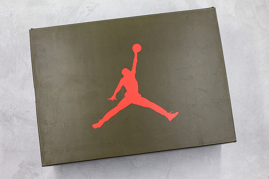 Nike Air Jordan 6 Retro Travis Scott Olive Khaki Green Sneakers