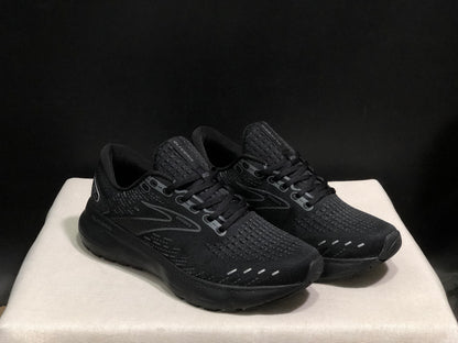 Brooks Glycerin GTS 20 Shock-absorbing Wear-resistant Running Shoes Black