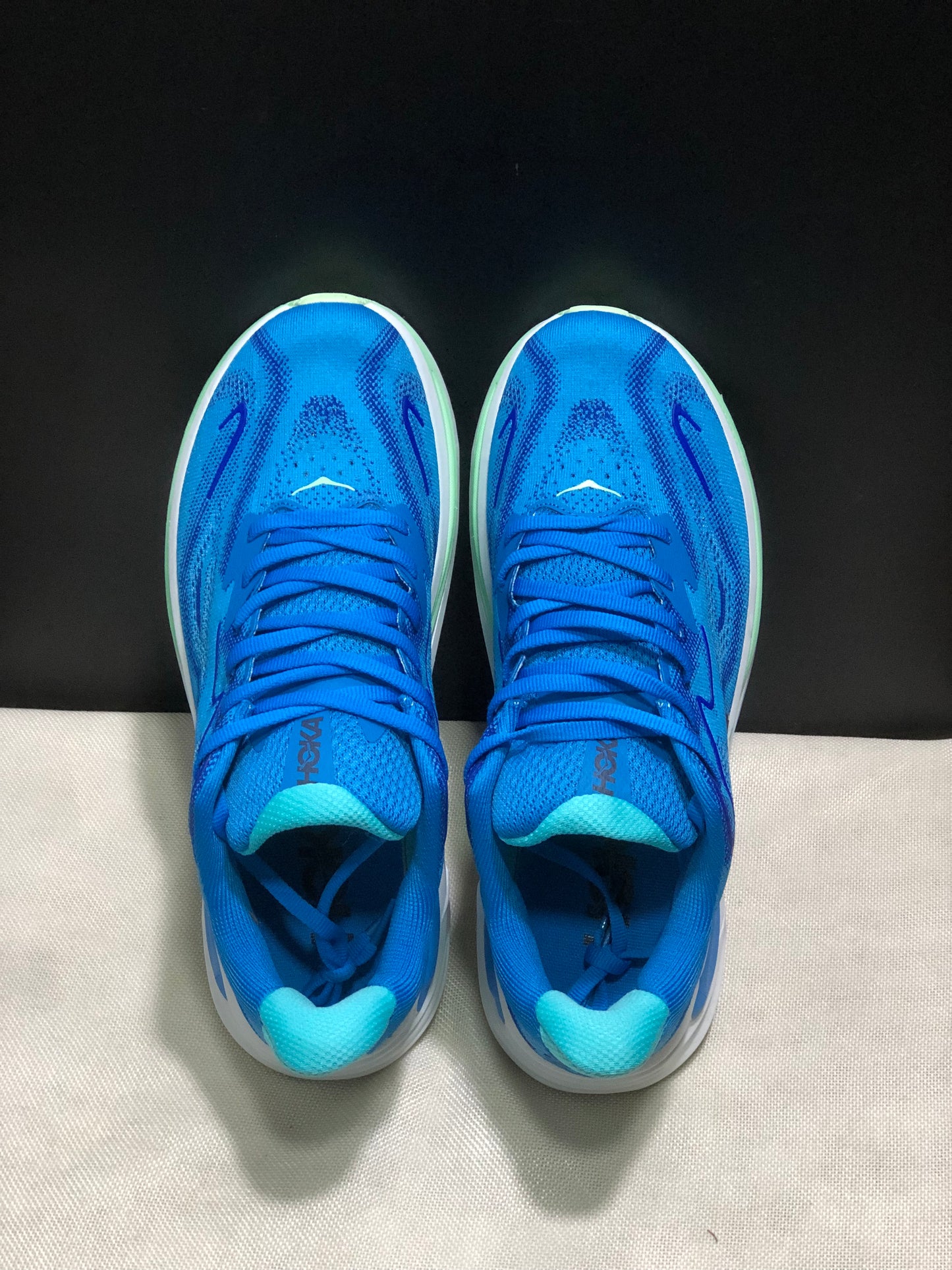 Hoka One One Clifton 10 Fashion Shoes Sneakers Blue
