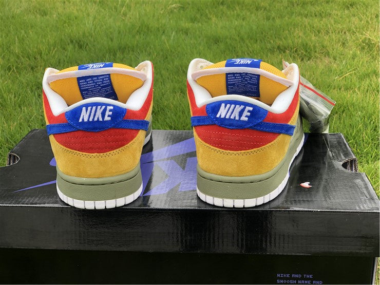 Nike Dunk Low Premium SB Puff-n-Stuff Green Sneakers
