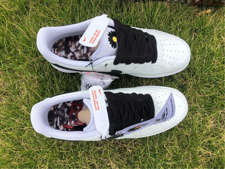 Nike Air Force 1 Low G-Dragon Peaceminusone Para-Noise 2.0 White Sneakers
