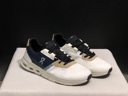 On Running Cloudrift Comfortable And Versatile Sports Casual Shoes Ivory Midnight