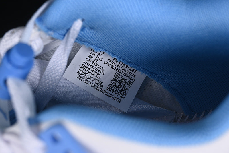 Nike Air Jordan Spizike Low White University Blue Grey Sneakers