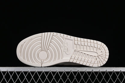 Nike Air Jordan 1 Low Supreme White Sneakers