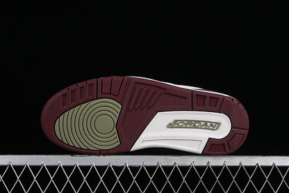 Nike Air Jordan Legacy 312 Year Of The Dragon Sail Metallic Grain Oil Green Grey White Sneakers