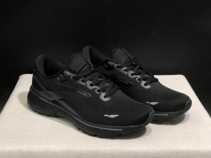 Brooks Ghost 15 Shock-absorbing Wear-resistant Low-top Running Shoes Black