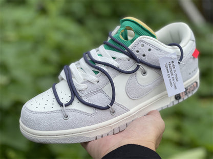 Nike Off-White Dunk Low Lot 20 of 50 Neutral Grey Sneakers