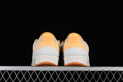 Nike Air Jordan 2 Low Craft Melon Tint Light Curry Cobblestone Muslin Sneakers