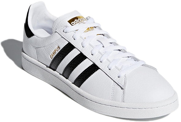 Adidas Originals Campus White Black CQ2074 Shoes
