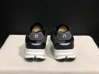 On Running Cloudrift Comfortable And Versatile Sports Casual Shoes Black/White