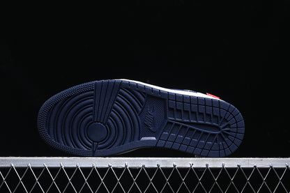 Nike Air Jordan 1 Low Supreme Navy Off White Sneakers