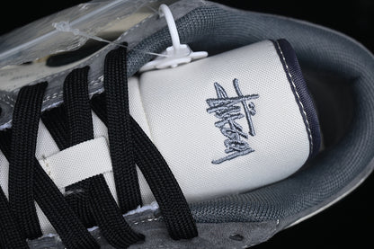 Nike Air Jordan 1 Low Black White Wolf Grey Sneakers