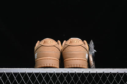Nike Air Jordan 1 Low Wheat Color Brown Sneakers