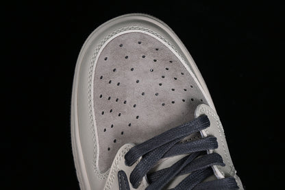 Nike Air Jordan 1 Low OG SP Travis Scott Fragment Design LV Black Grey Sneakers