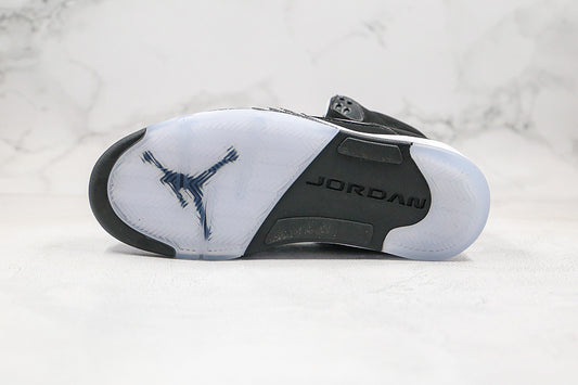 Nike Air Jordan 5 Retro Oreo Moonlight Black White Sneakers
