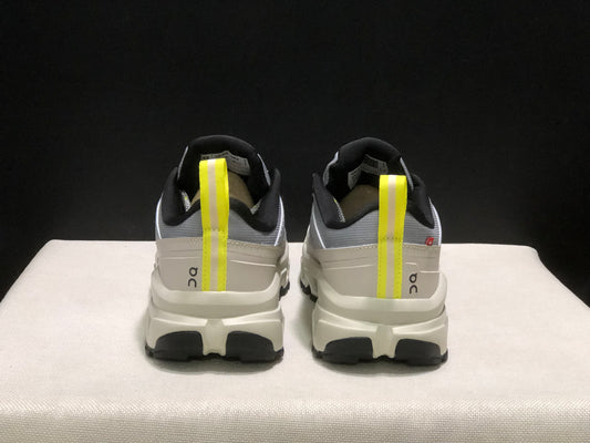 On Running Cloudrock Low WP Hiking Outdoor Shoes Light Grey