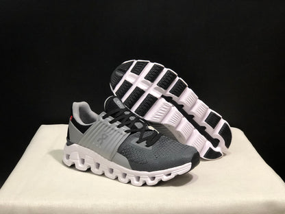 On Running Cloudswift Cushioning Running Shoes Light Grey/Dark Grey