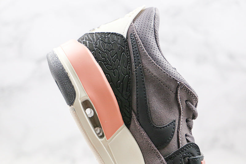 Nike Air Jordan Legacy 312 Low Grey Gunsmoke Coral Stardust Sneakers