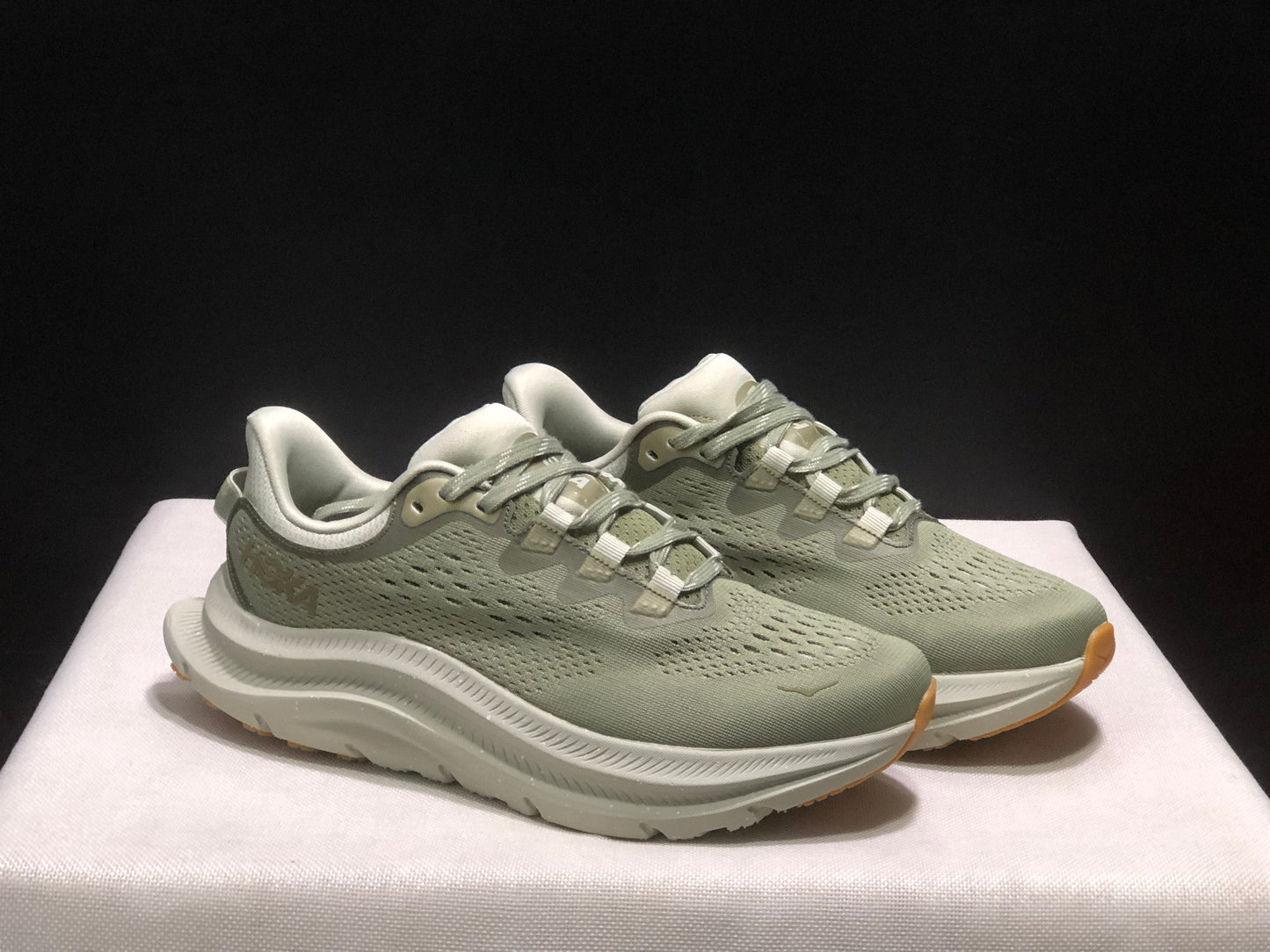 Hoka One One Kawana 2 Comfortable Casual Running Shoes Sneakers Light Green