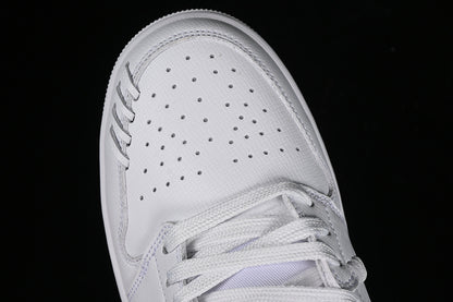 Nike Air Jordan 1 Low Method Of Make Metallic Gold White Sneakers
