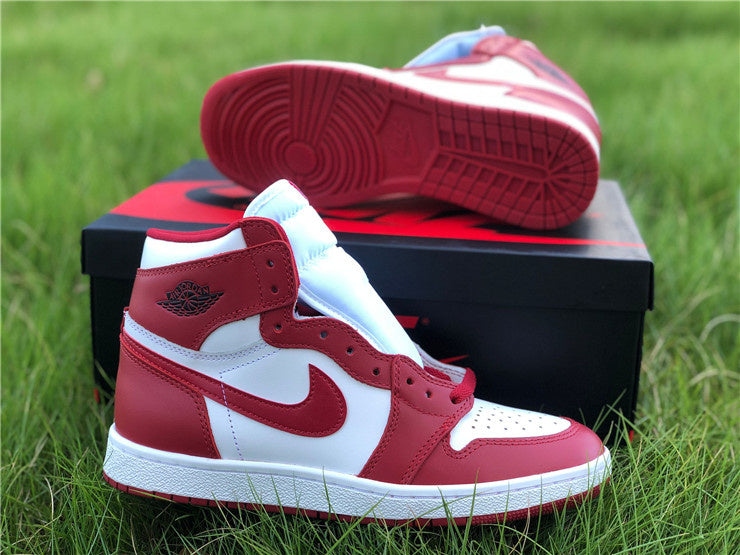 Nike Air Jordan 1 Retro High New Beginnings White Red Sneakers