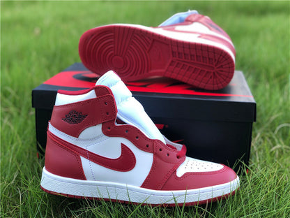 Nike Air Jordan 1 Retro High New Beginnings White Red Sneakers