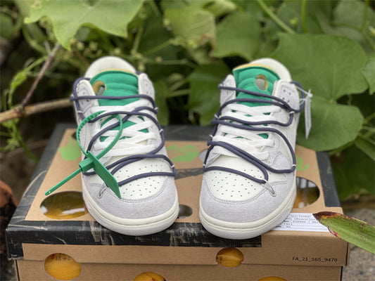 Nike Off-White Dunk Low Lot 20 of 50 Neutral Grey Sneakers