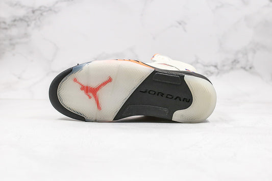 Nike Air Jordan 5 Retro International Flight Ivory White Sneakers