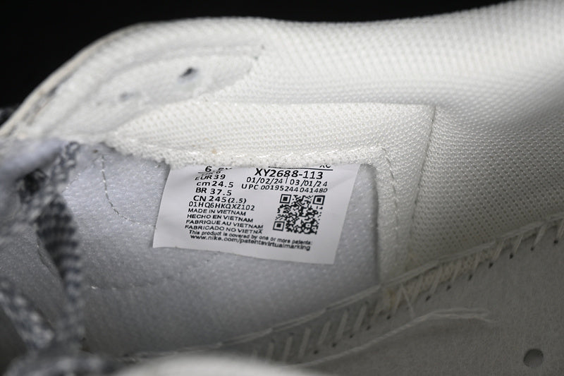 Nike Air Jordan 1 Low OG SP Off-White Travis Scott Fragment Design White Grey Sneakers