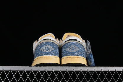 Nike Air Jordan 1 Low SE Denim Blue White Sneakers