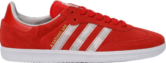 A Bathing Ape Adidas Samba Winning Collection Red F36707 Lifestyle Shoes