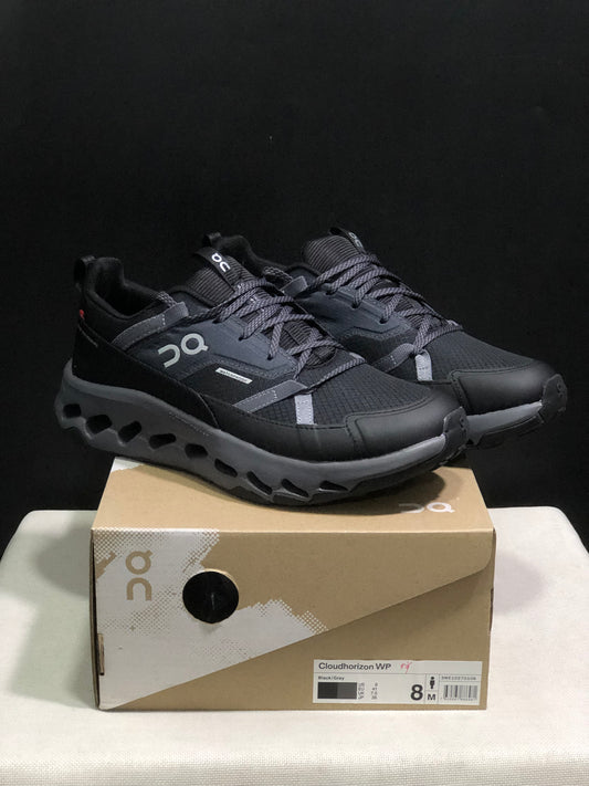 On Running Cloudhorizon Comfortable Hiking Shoes Black/Dark Grey