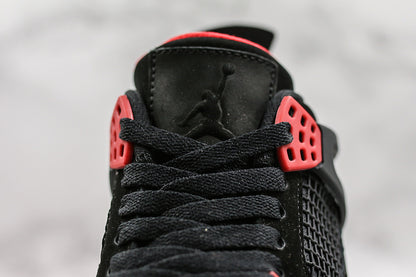 Nike Air Jordan 4 Retro NRG Raptors Black Court Purple Red Sneakers
