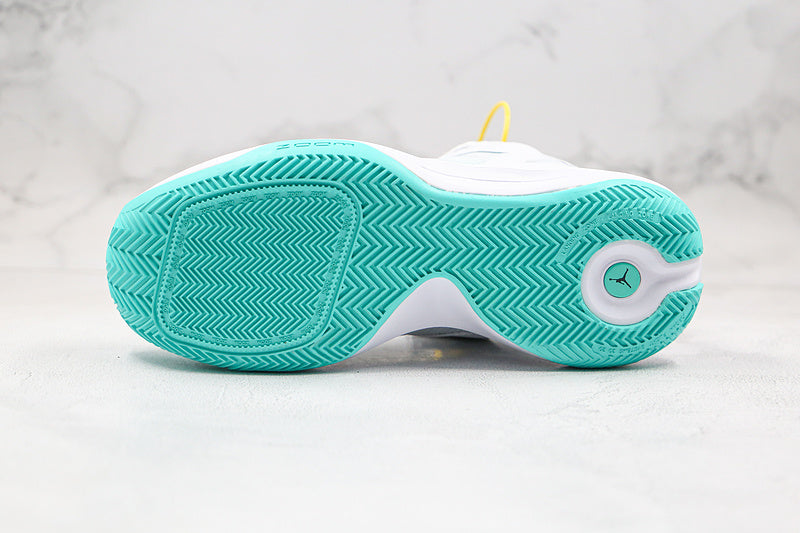 Nike air Jordan Jumpman 2020 White Tiffany Blue Sneakers