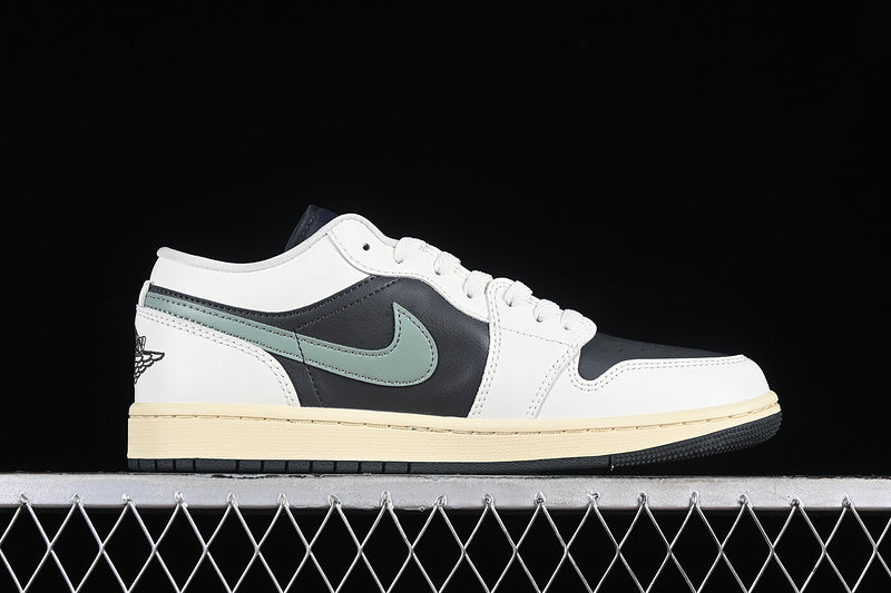 Nike Air Jordan 1 Low Black Anthracite Grey Sail Legend Sneakers