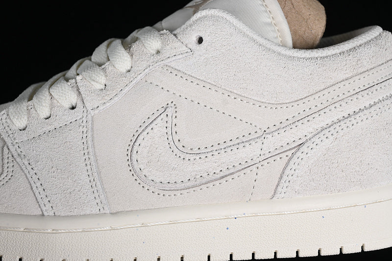 Nike Air Jordan 1 Low Craft Pale Ivory Sail Legend Sneakers