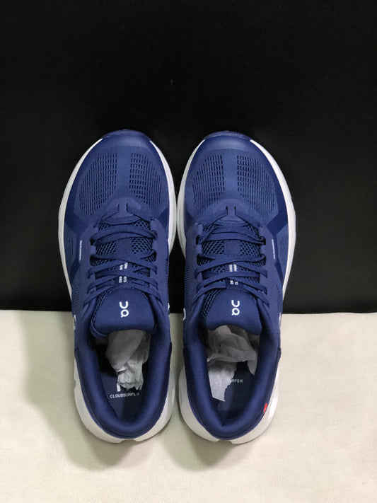 On Running Cloudrunner 2 Mesh Breathable Running Shoes Dark Blue/White